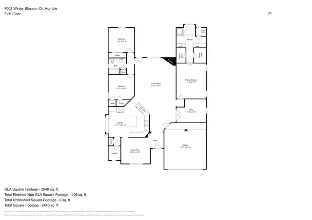 $2,275 | 7002 Winter Blossom Drive, Humble, TX 77346
