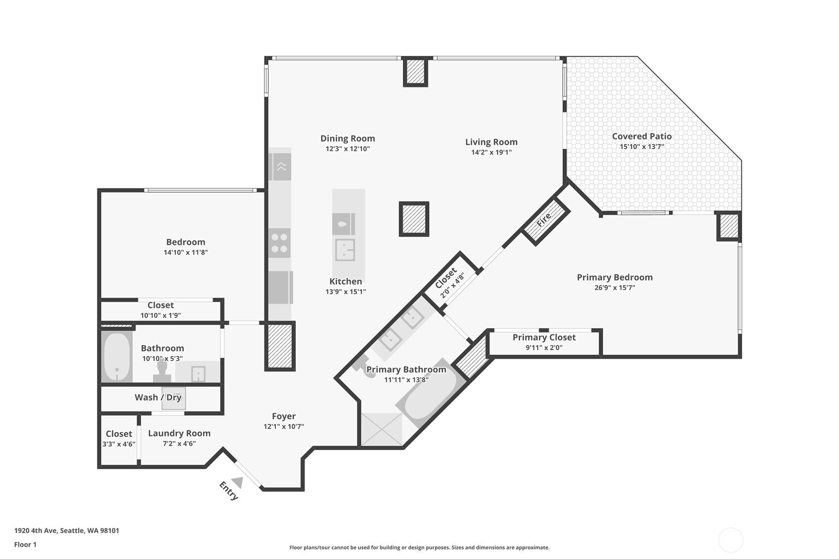 1920 4th Avenue, Unit 502 Seattle, WA 98101 - Photo 38 of 39