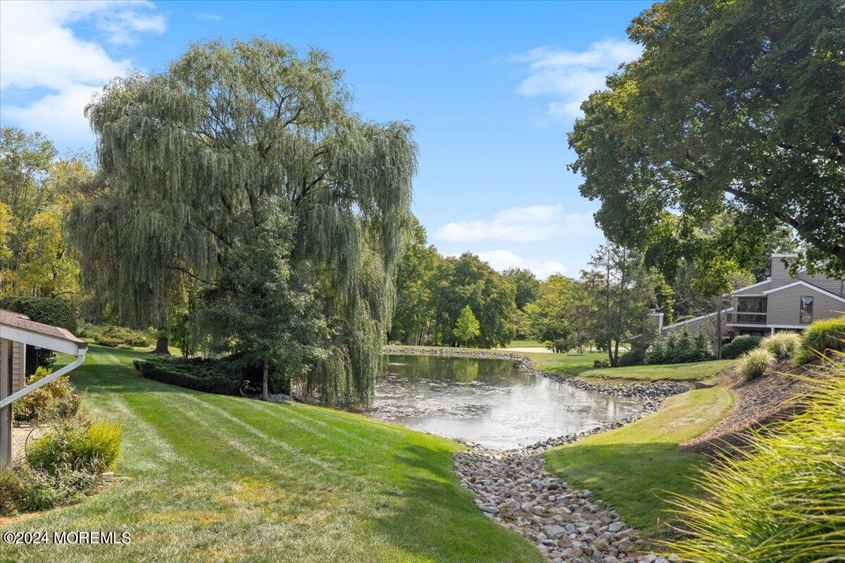 58 Overlook Drive Clinton, NJ 08809 - Photo 23 of 24 a view of a lake with houses in the back