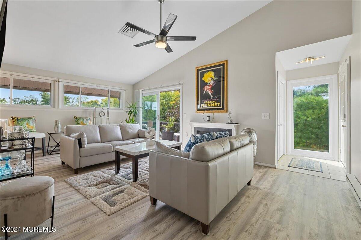 58 Overlook Drive Clinton, NJ 08809 - Photo 3 of 24 a living room with furniture and a large window