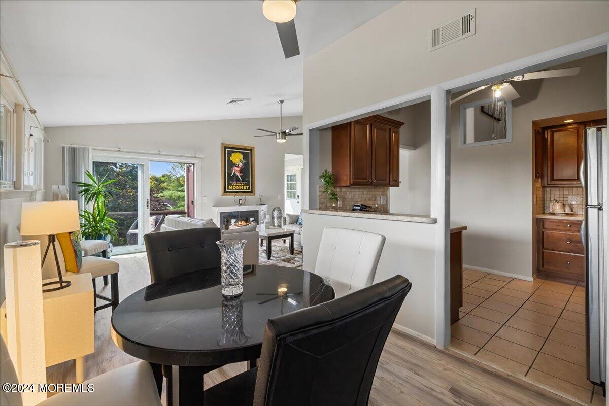 58 Overlook Drive Clinton, NJ 08809 - Photo 9 of 24 a view of a dining room with furniture window and outside view