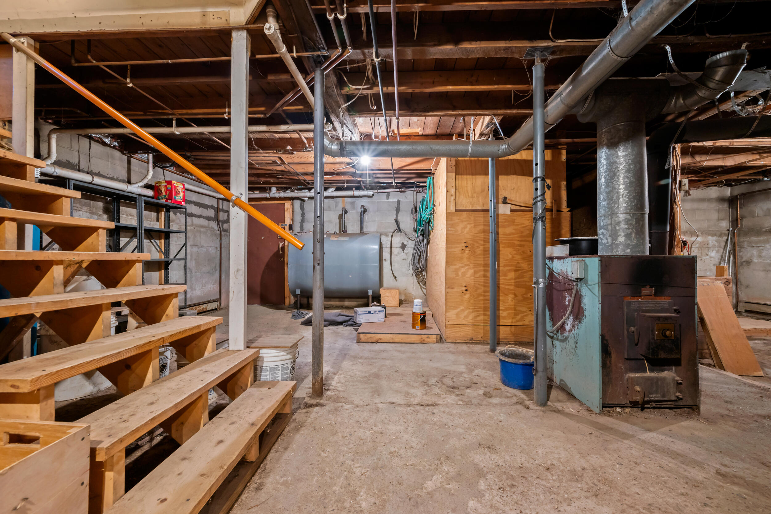 397 Pond Brook Road Andover, ME 04216 - Photo 23 of 36 Basement