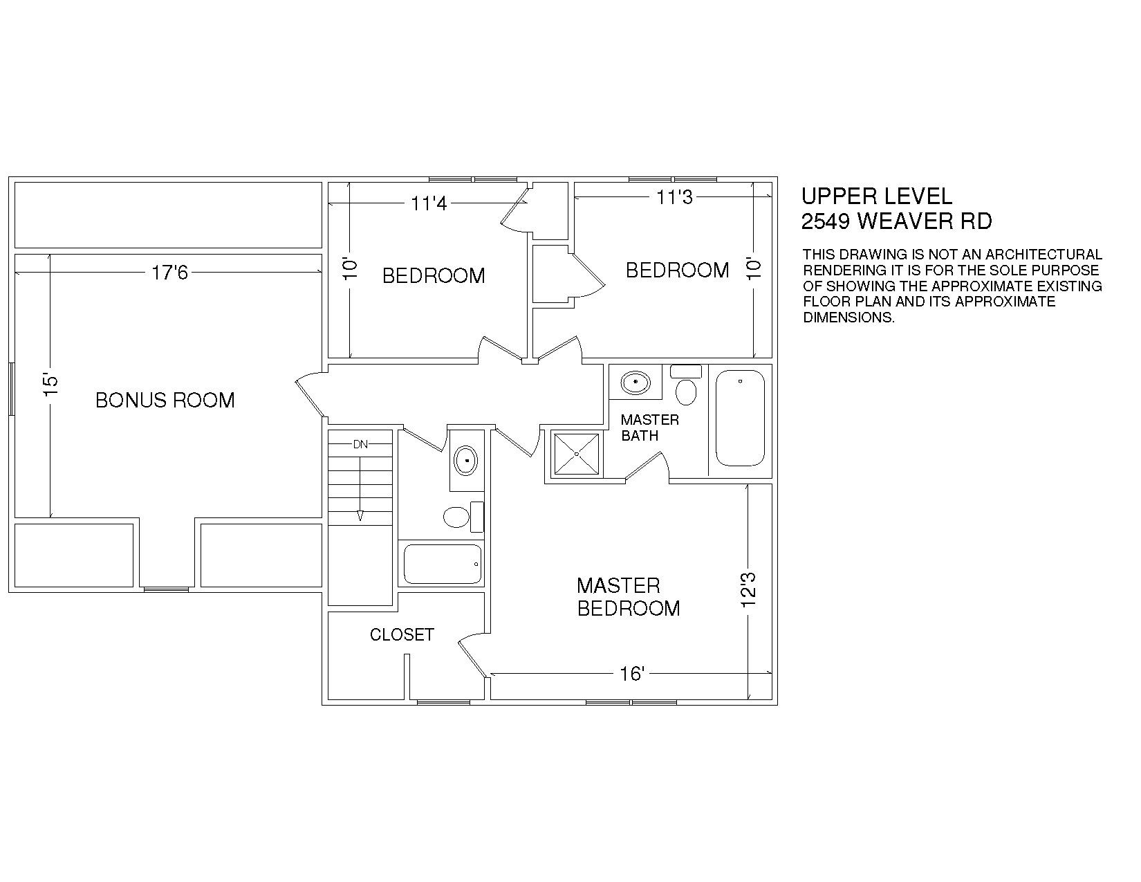 2549 Weaver Road Southwest Roanoke, VA 24015 - Photo 35 of 40 2549_weaver_rd_floor_plans_page_2