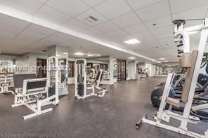 540 Brickell Key Drive, Unit 302 Miami, FL 33131 - Photo 17 of 24 a view of a room with gym equipment