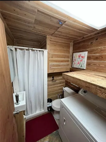 a view of storage and utility room