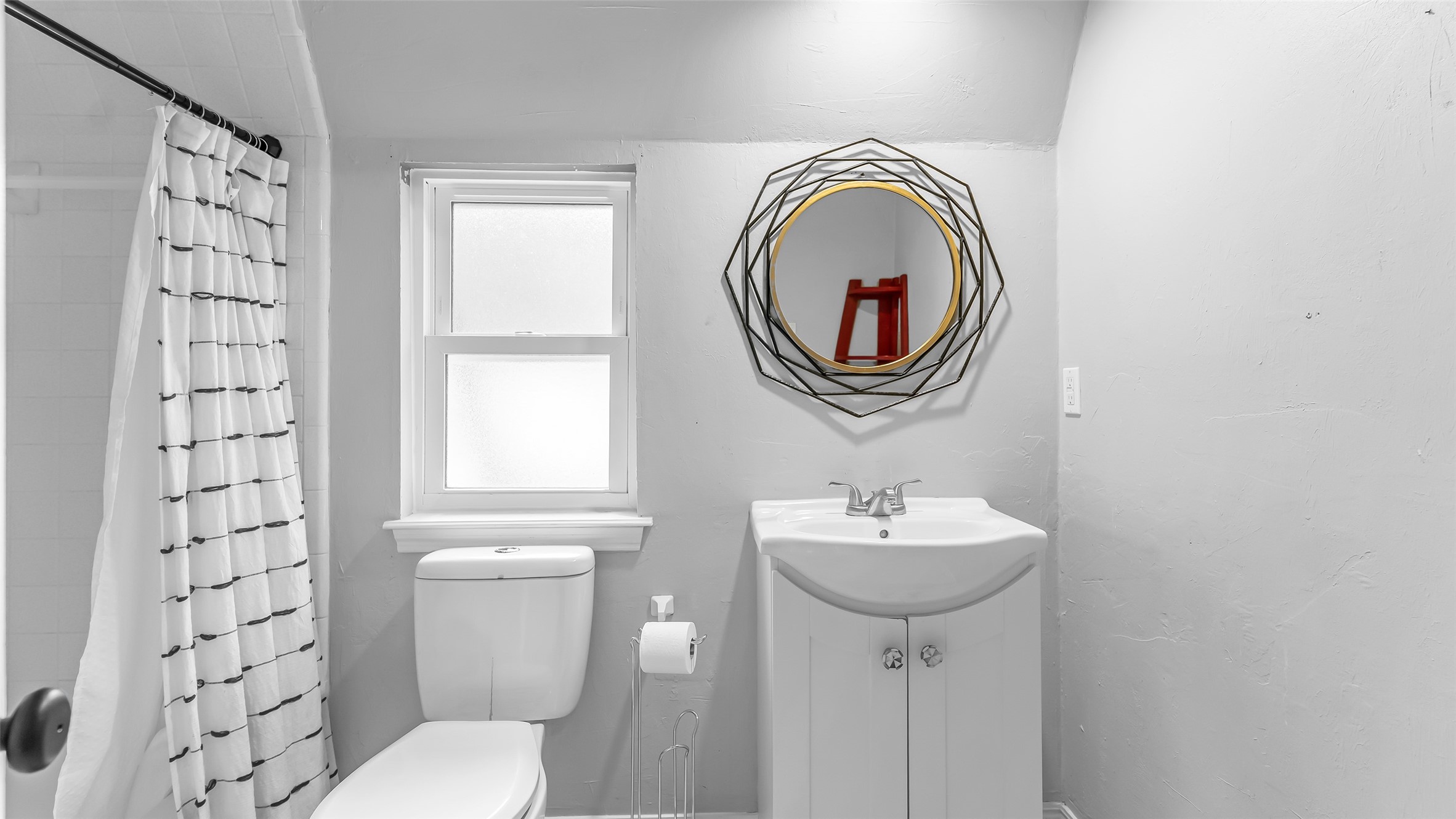 2607 Laurel Ridge Drive Houston, TX 77345 - Photo 39 of 47 a bathroom with a sink and a mirror