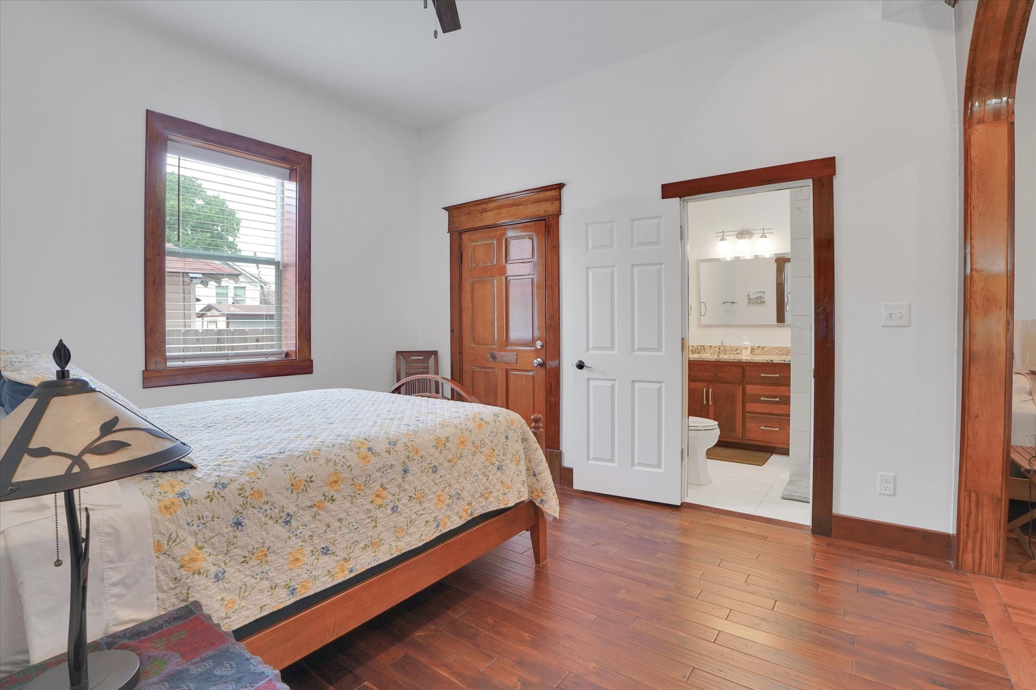 1916 Hardy Street Houston, TX 77026 - Photo 20 of 42 Bedroom #2 with en-suite bath. 1st floor. Available space here is appx 12'X10'