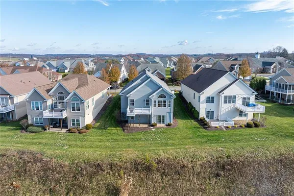 front view of a house with a big yard