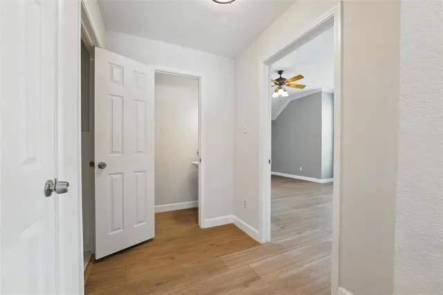 wooden floor in a gallery