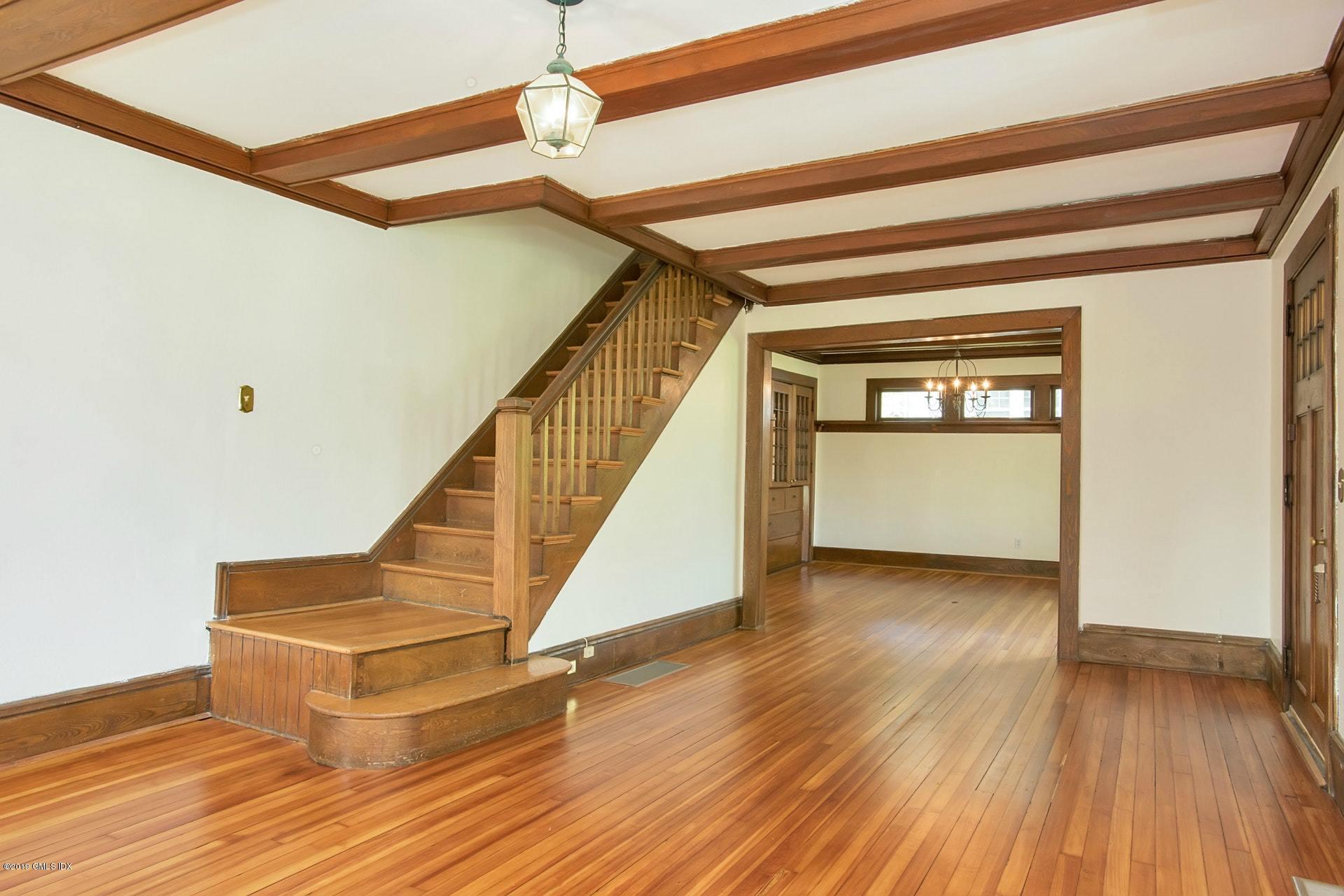 17 Ballwood Road Old Greenwich, CT 06870 - Photo 9 of 36 a view of entryway and hall with wooden floor