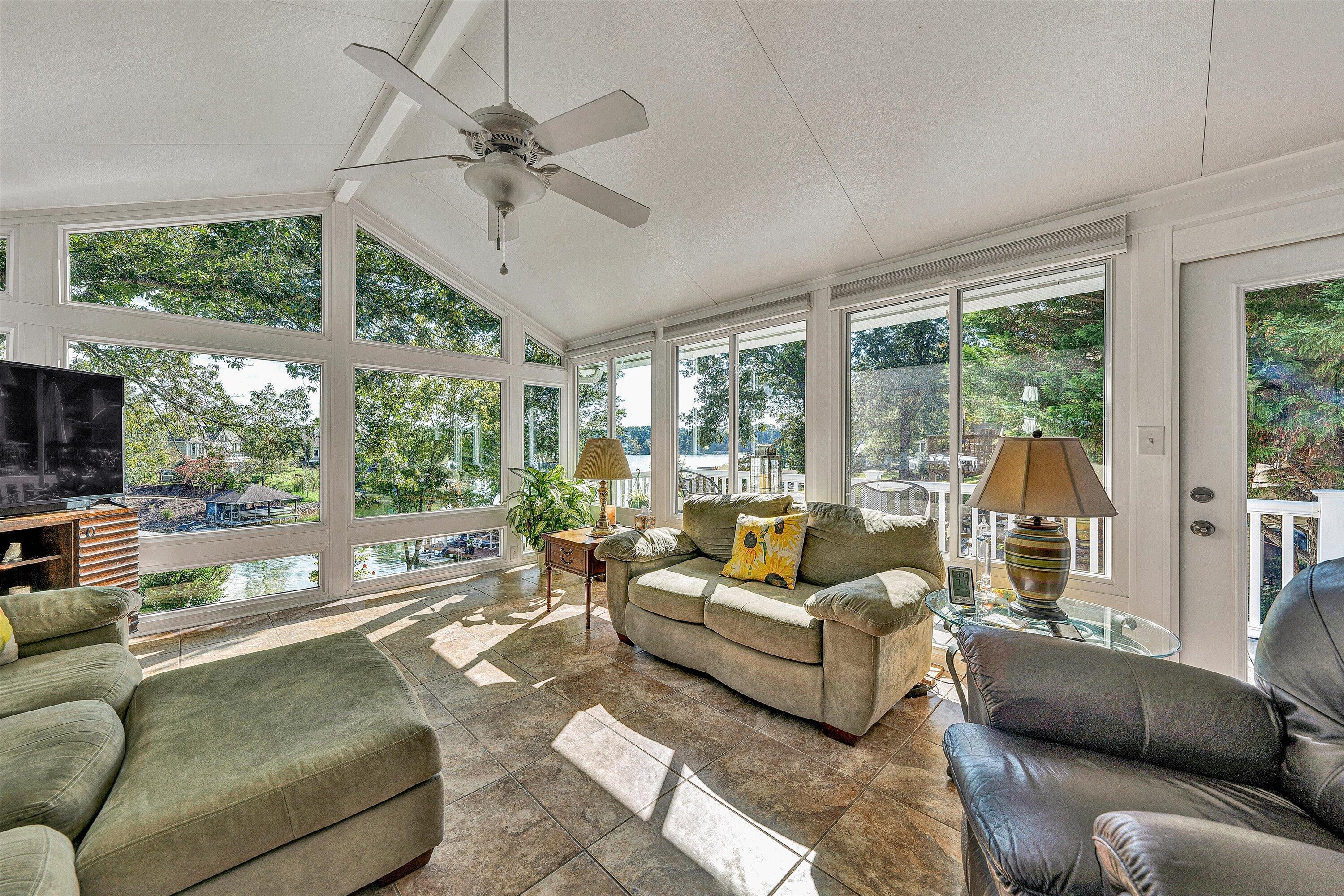 151 Twin Oaks Road Wirtz, VA 24184 - Photo 18 of 41 Heated & cooled Sunroom