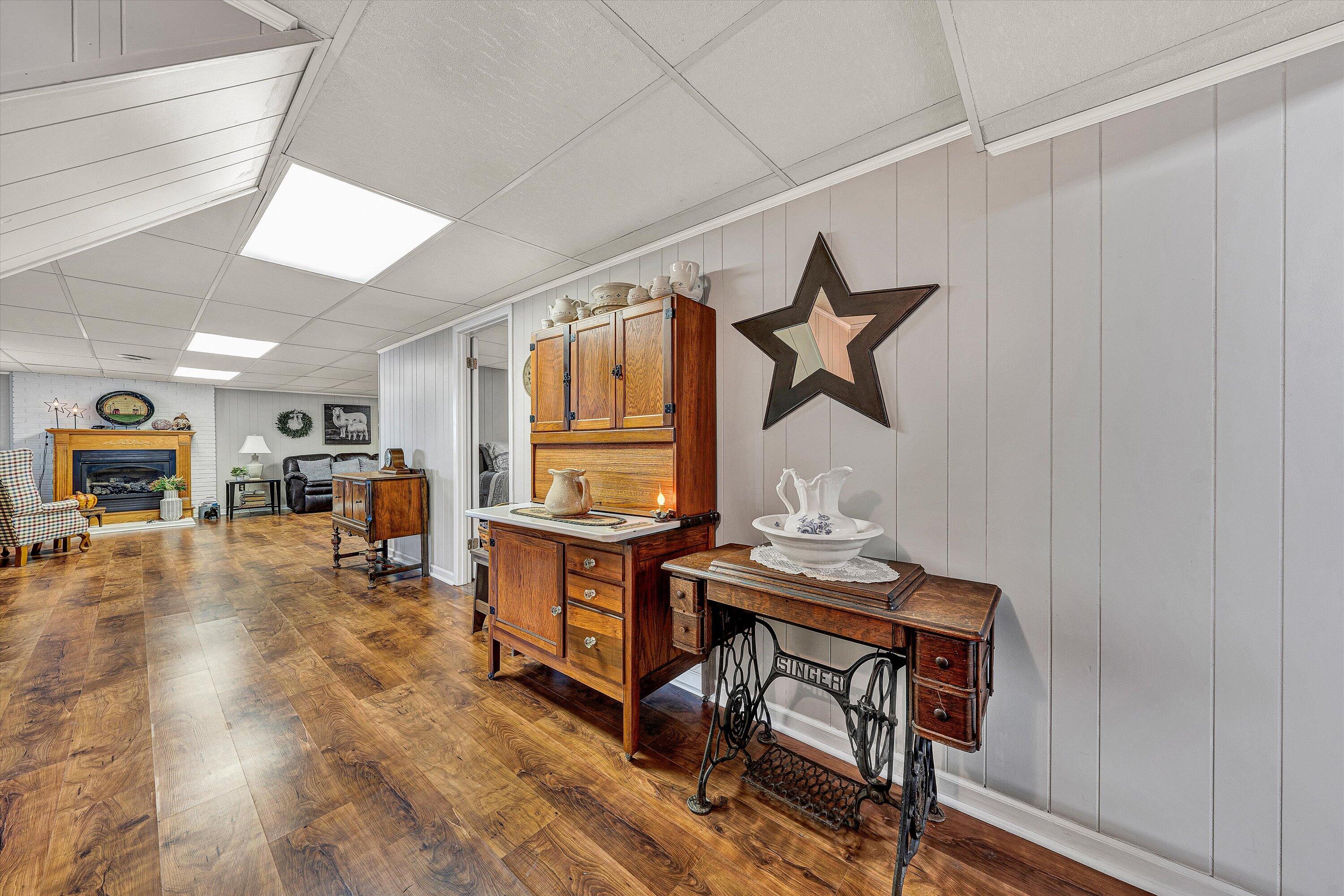 151 Twin Oaks Road Wirtz, VA 24184 - Photo 27 of 41 a view of a livingroom with furniture and workspace