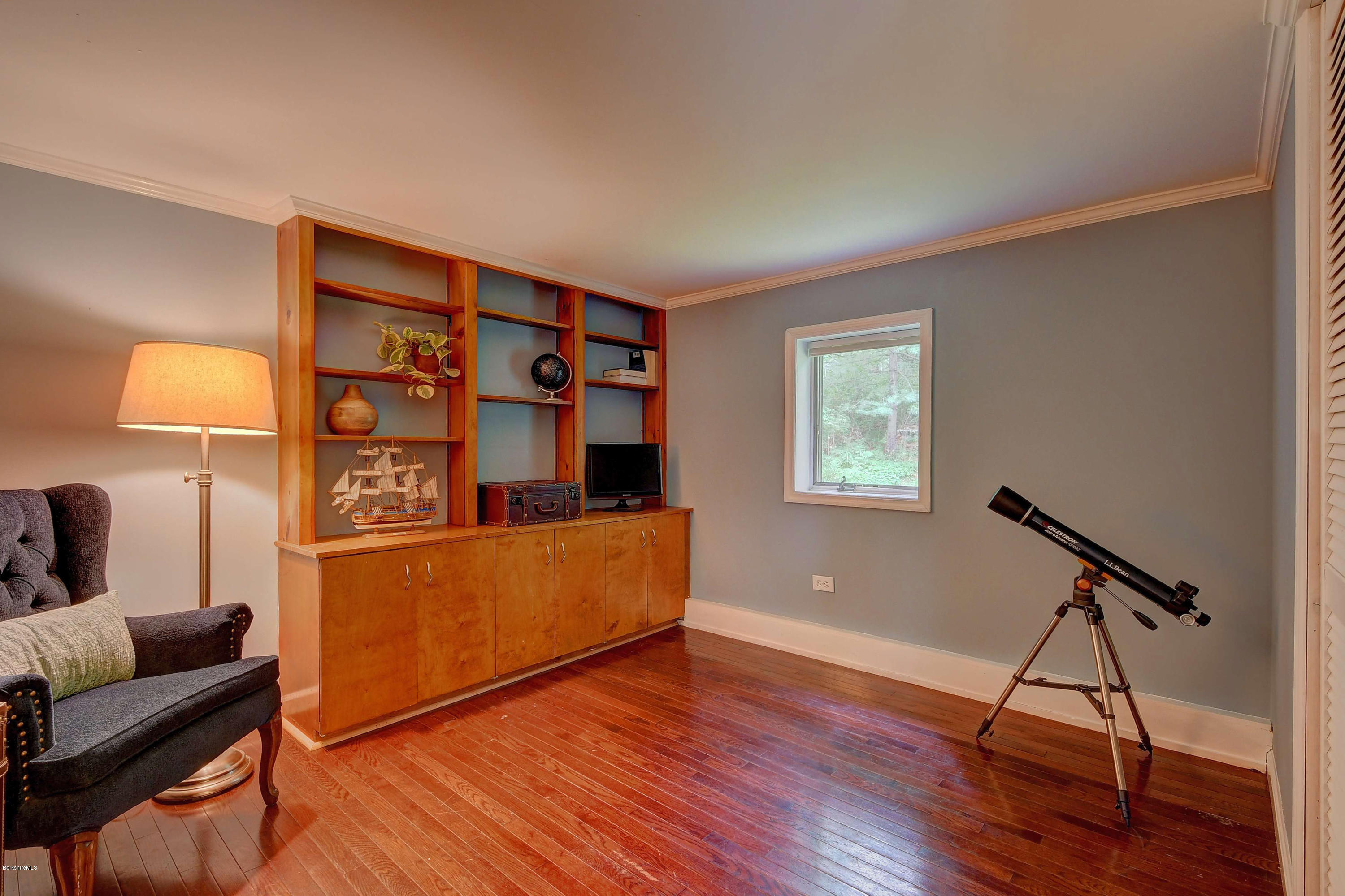 57 State Line Road West Stockbridge, MA 01266 - Photo 14 of 21 a living room with furniture and a wooden floor