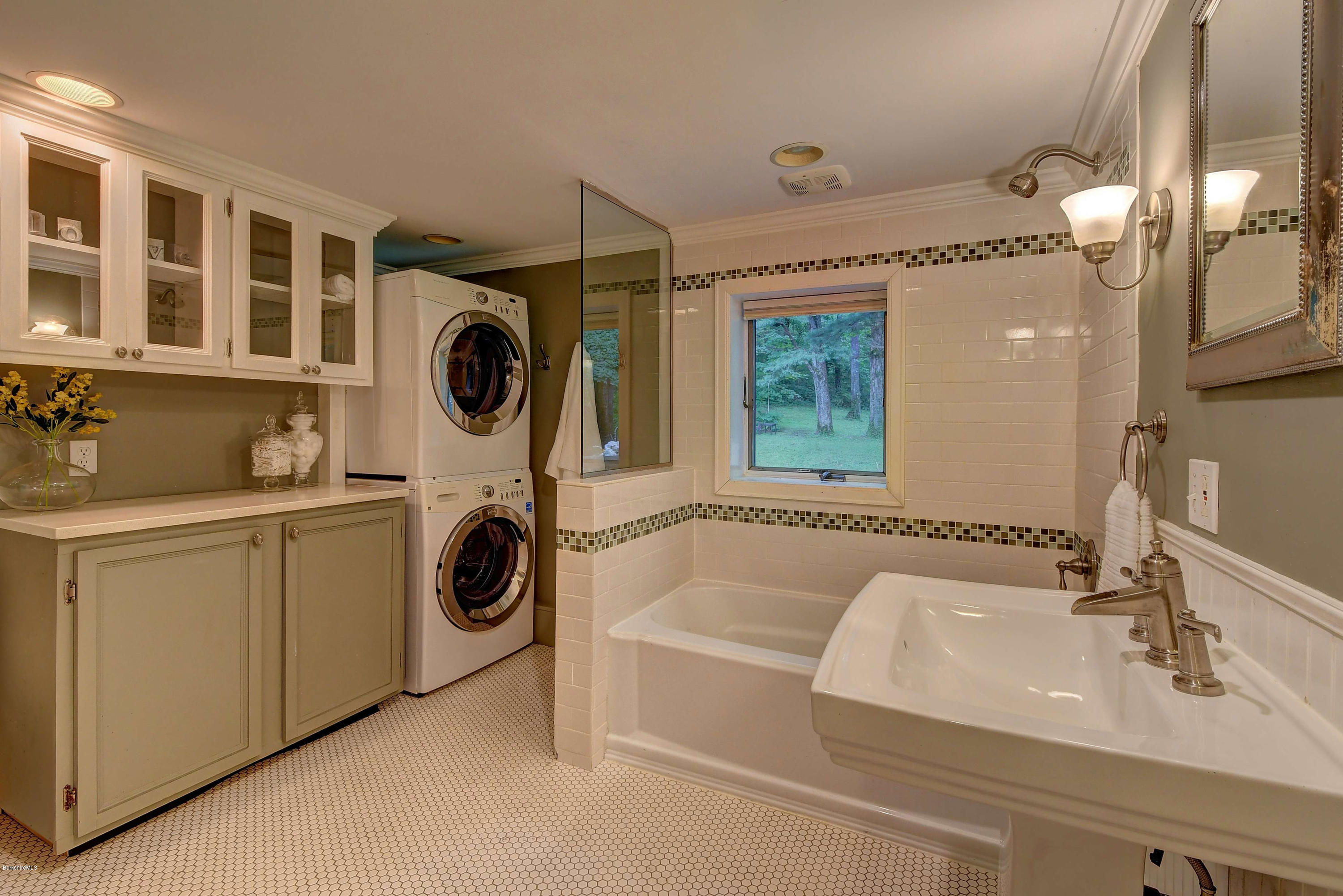 57 State Line Road West Stockbridge, MA 01266 - Photo 15 of 21 a bathroom with a sink and a mirror