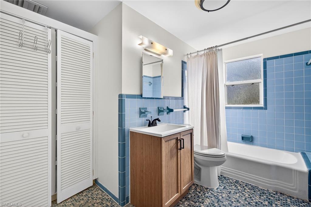 2149 Stella Street Fort Myers, FL 33901 - Photo 25 of 43 a bathroom with a sink toilet and shower