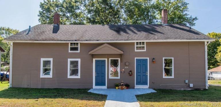 235 Ballouville Road Killingly, CT 06241 - Photo 1 of 1 a front view of a house with a yard