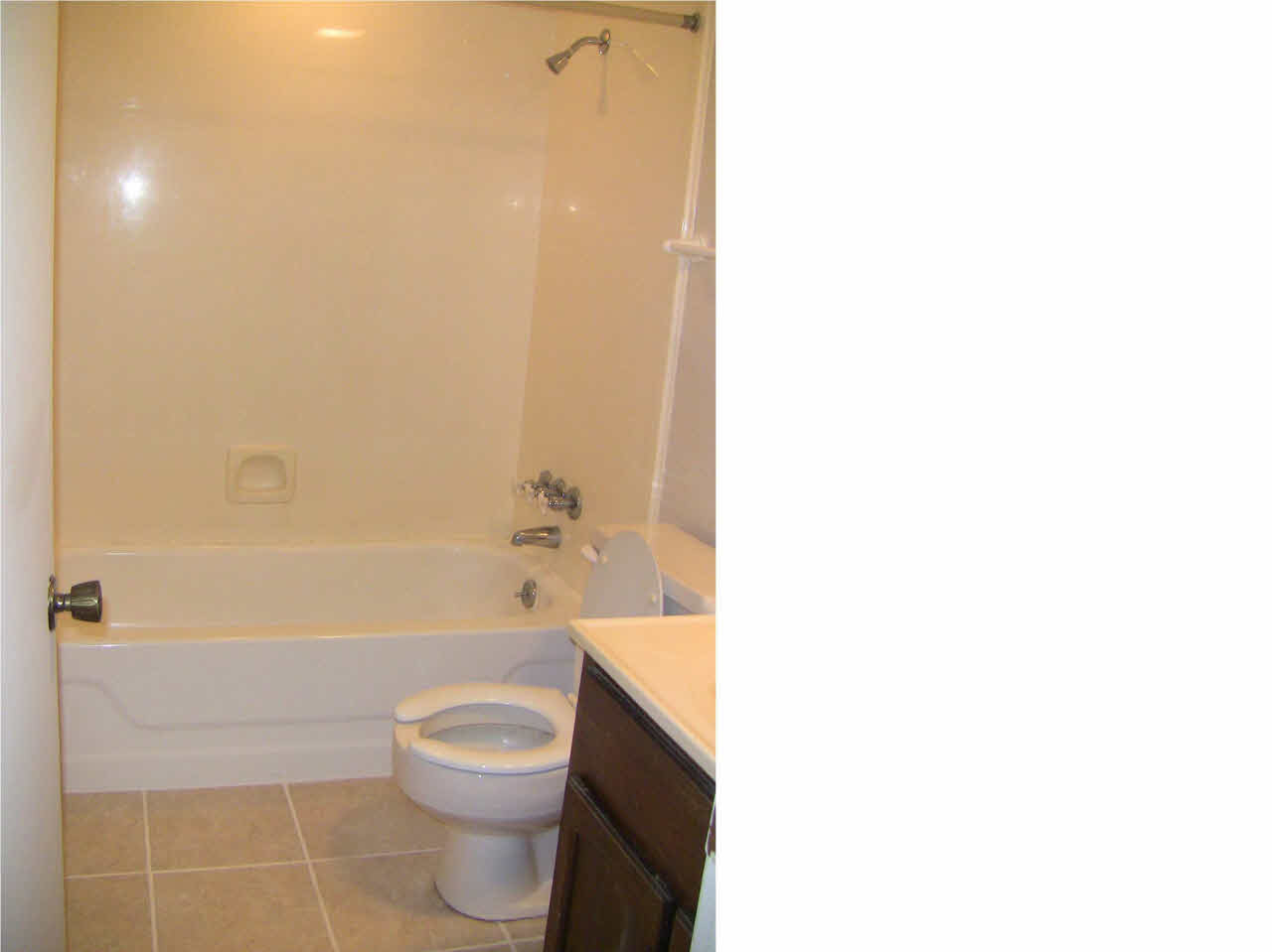 145 Spring Cove Brandon, MS 39042 - Photo 10 of 14 Hall Bathroom w/ New ceramic tile floors