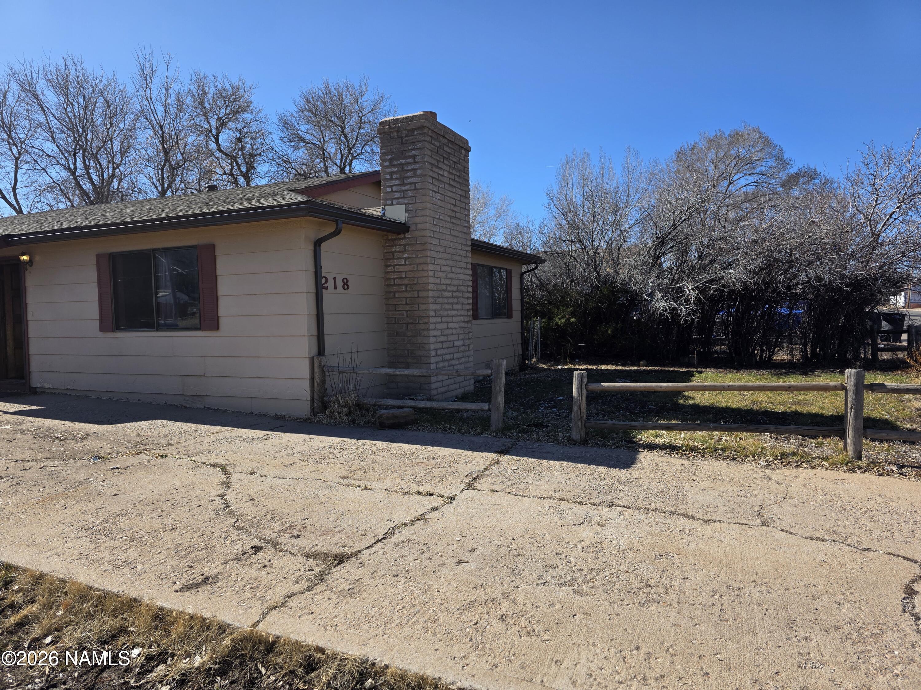 218 East Edison Avenue Williams, AZ 86046 - Photo 5 of 29 a view of back yard of the house