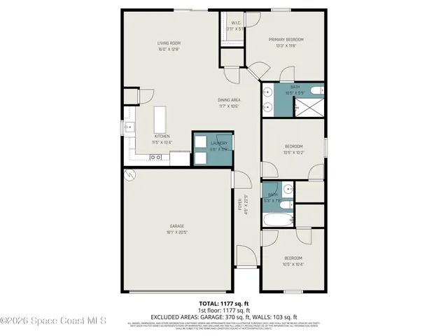 $1,950 | 543 Old Country Rd S East, Palm Bay, FL 32909