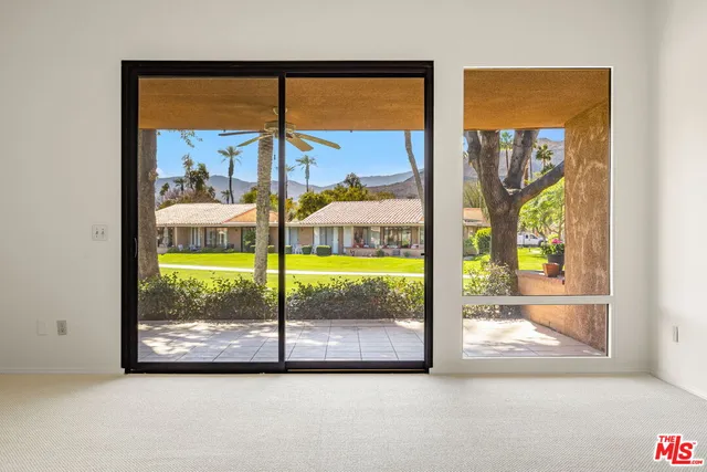 a view of front door
