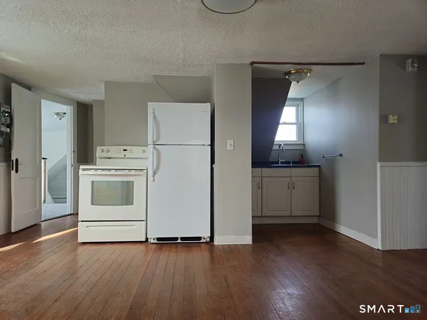 a utility room with washer and dryer