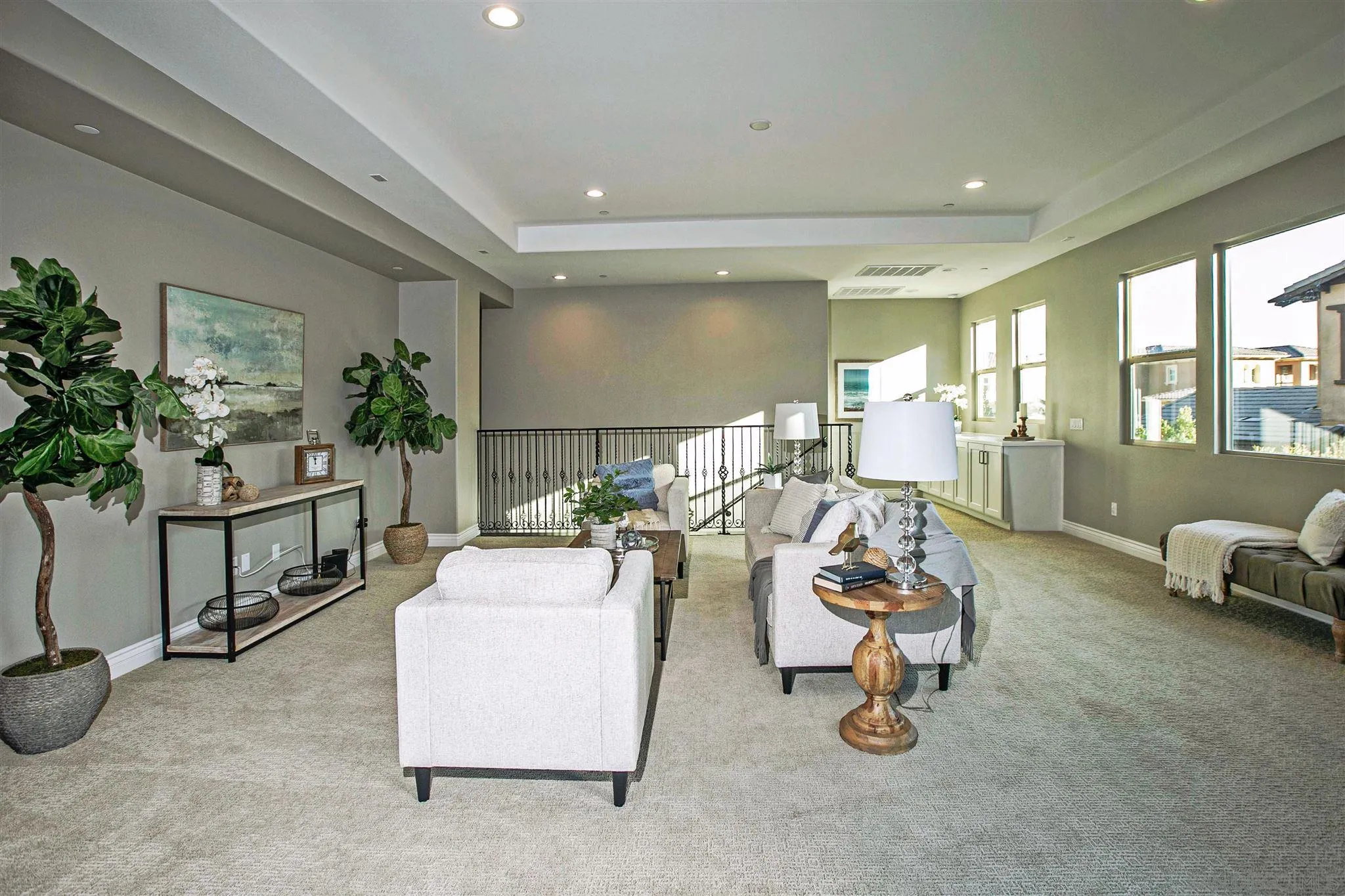 545 Ledge Street San Marcos, CA 92078 - Photo 24 of 55 a living room with furniture and a potted plant
