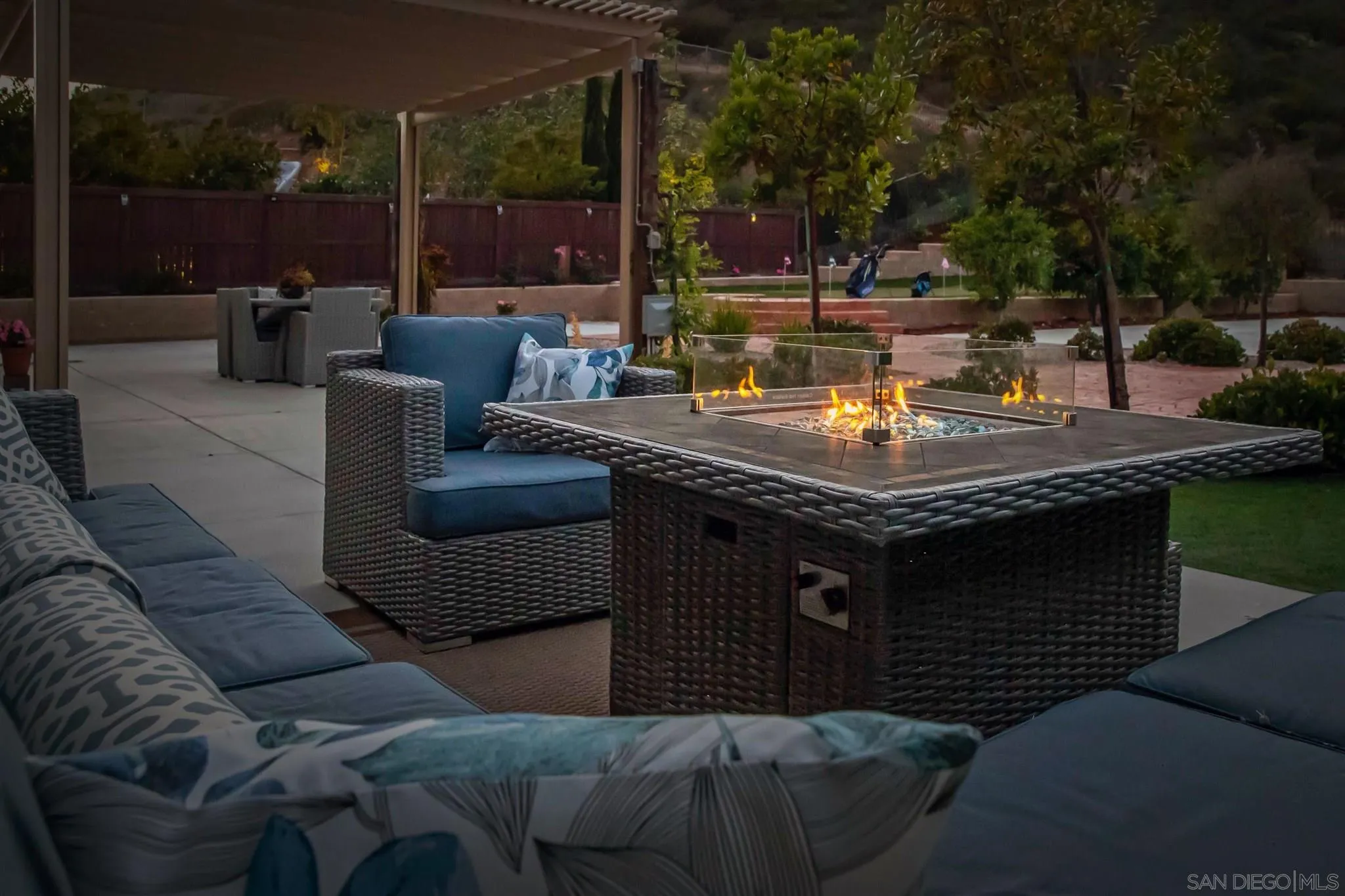 545 Ledge Street San Marcos, CA 92078 - Photo 50 of 55 a view of kitchen with outdoor living space and living room