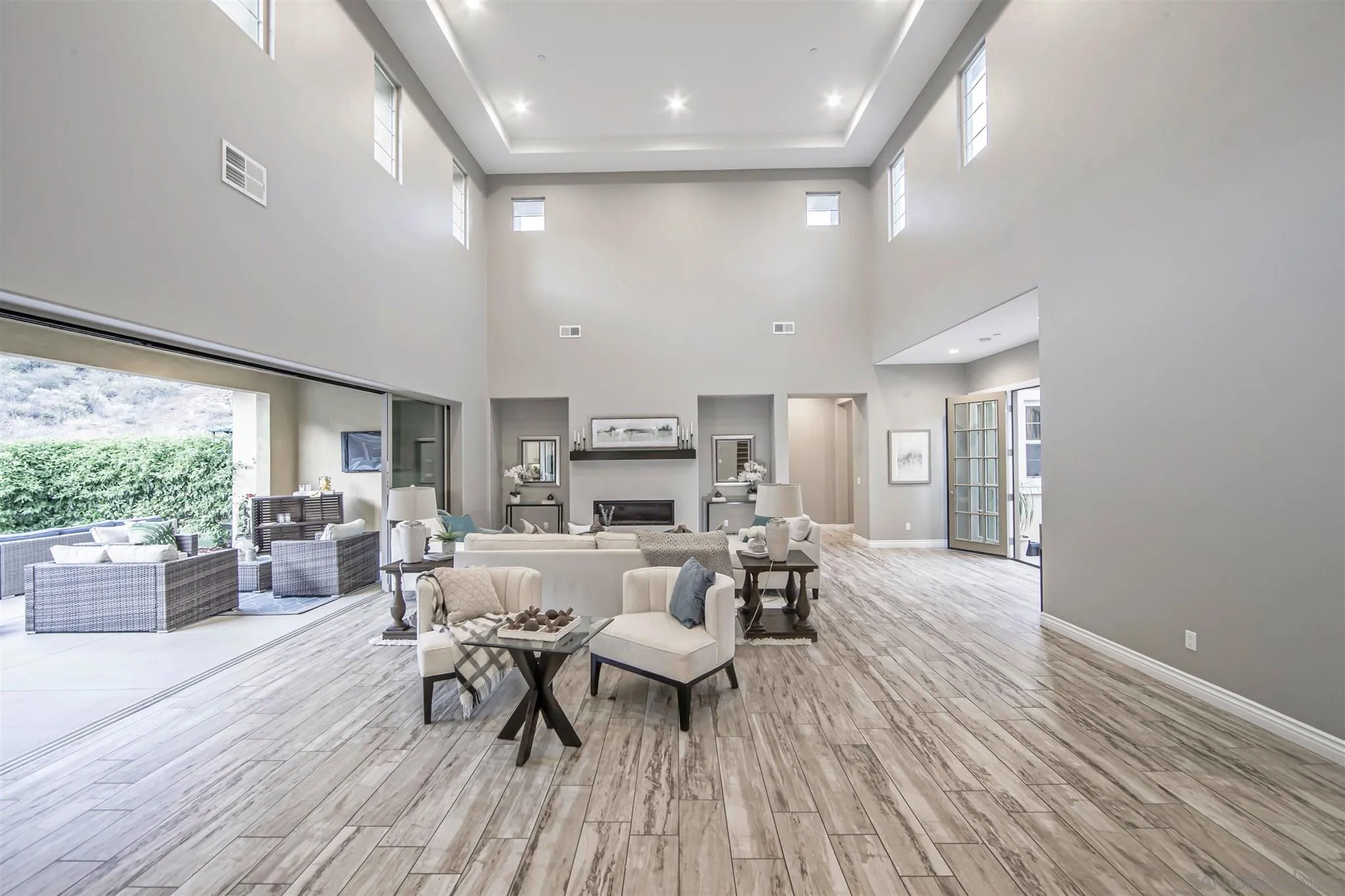 545 Ledge Street San Marcos, CA 92078 - Photo 9 of 55 a view of a dining room with furniture window and wooden floor