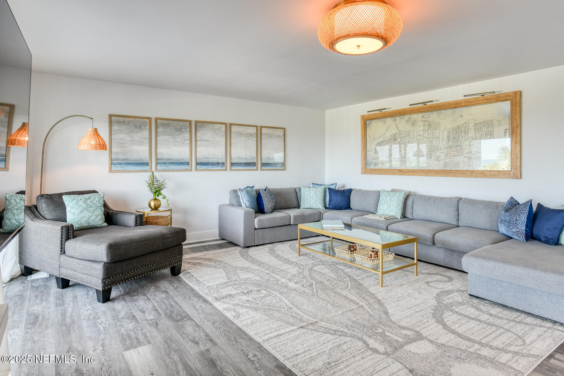 5072 Atlantic View St. Augustine, FL 32080 - Photo 17 of 68 a living room with furniture and a large window