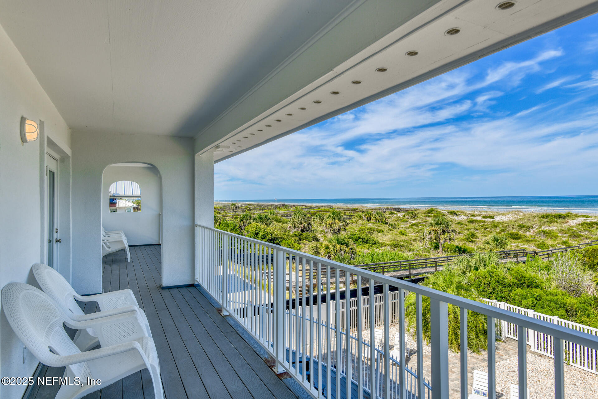 5072 Atlantic View St. Augustine, FL 32080 - Photo 31 of 68 Bedroom #3 Balcony