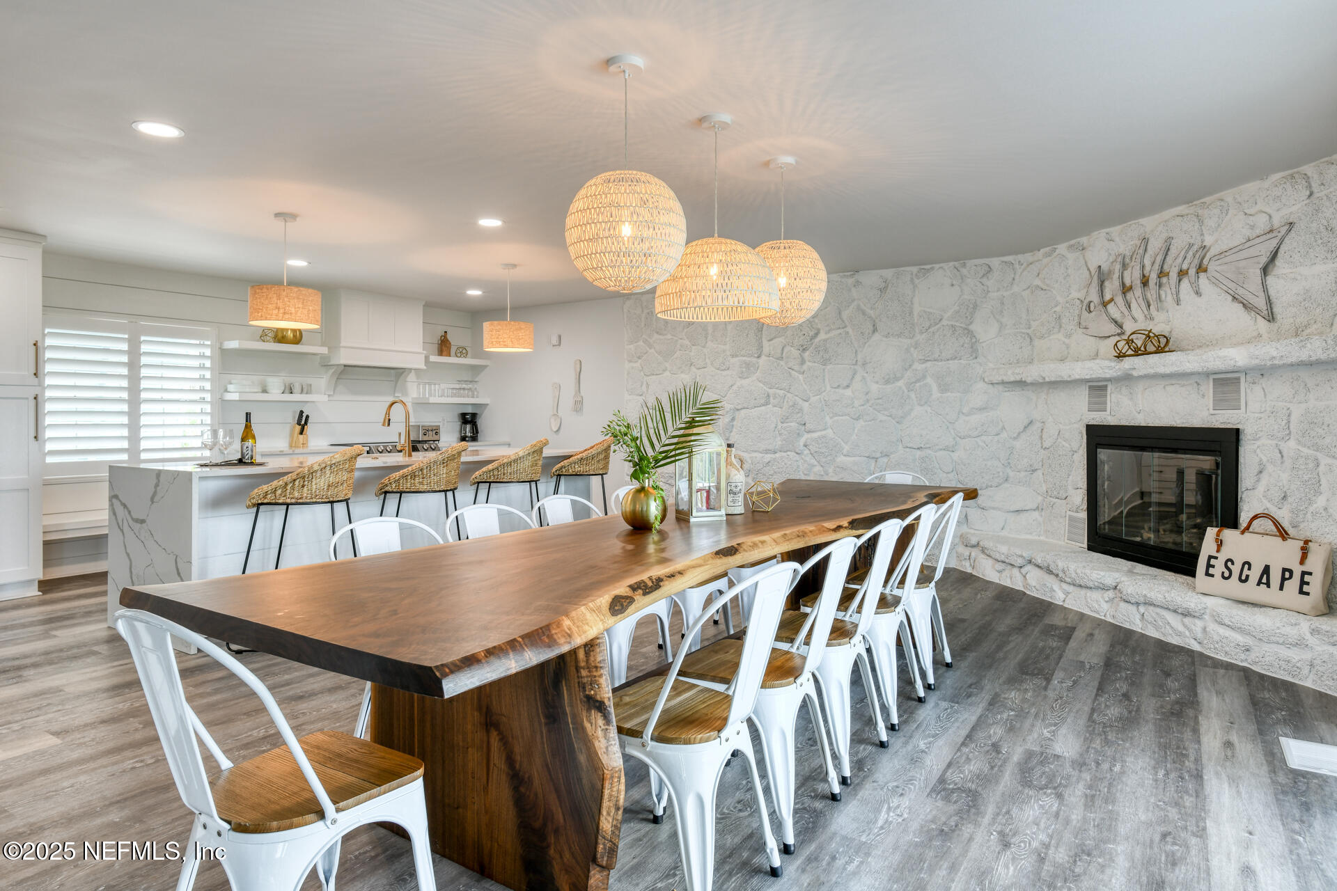 5072 Atlantic View St. Augustine, FL 32080 - Photo 5 of 68 a view of a dining room with furniture and wooden floor