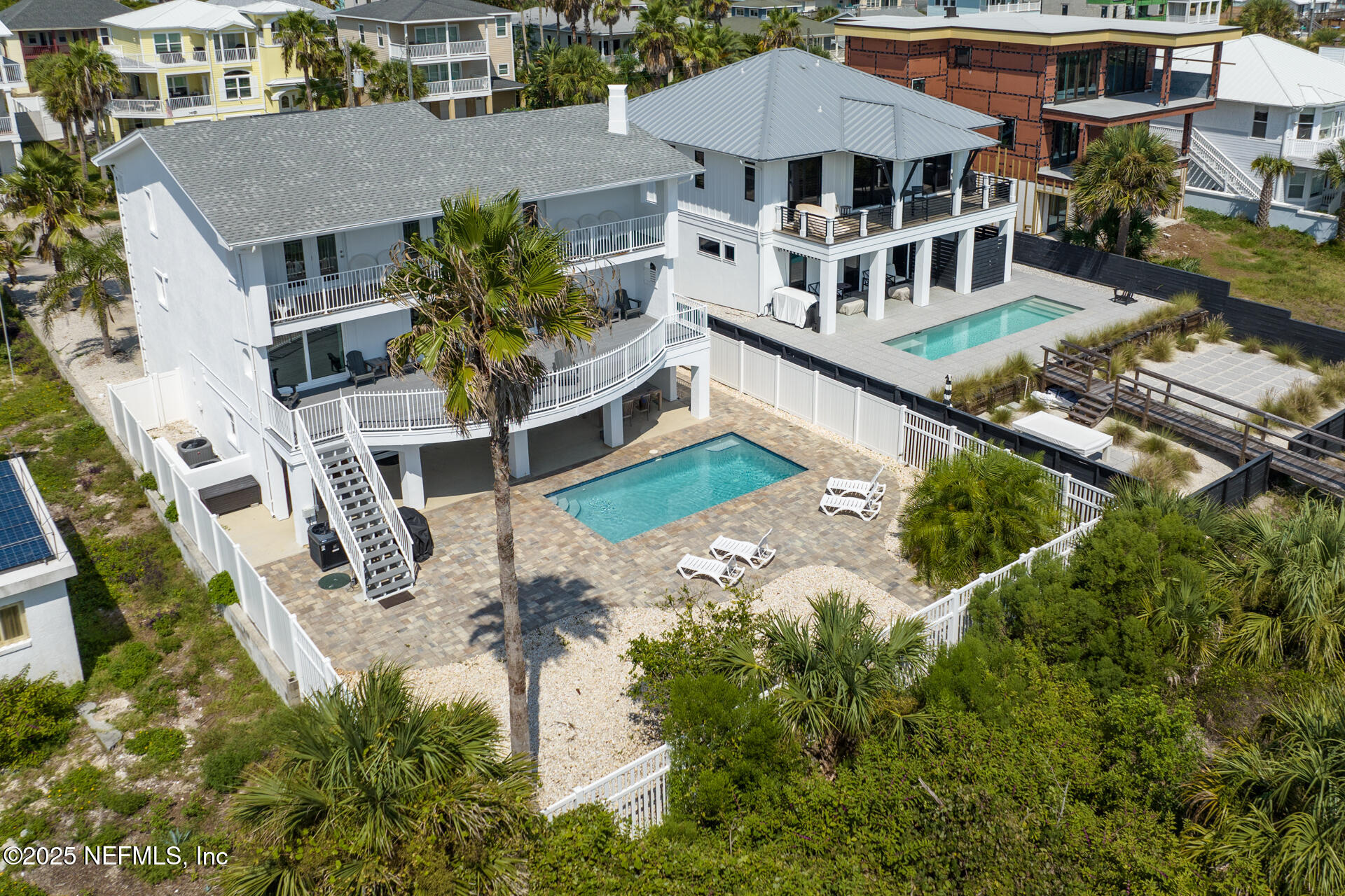 5072 Atlantic View St. Augustine, FL 32080 - Photo 68 of 68 an aerial view of a house with balcony and garden