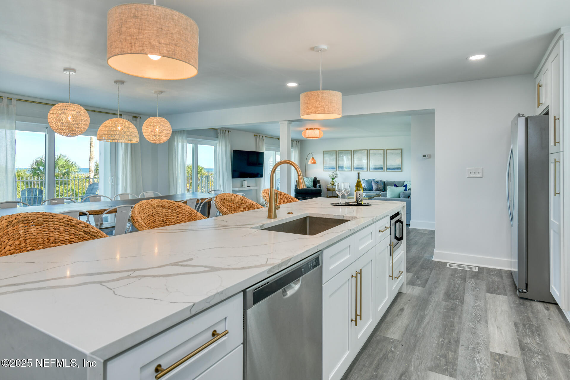 5072 Atlantic View St. Augustine, FL 32080 - Photo 8 of 68 a kitchen with a sink and a stove