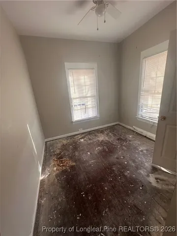 a house with trees in front of it