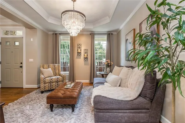 a kitchen with granite countertop a sink appliances and cabinets