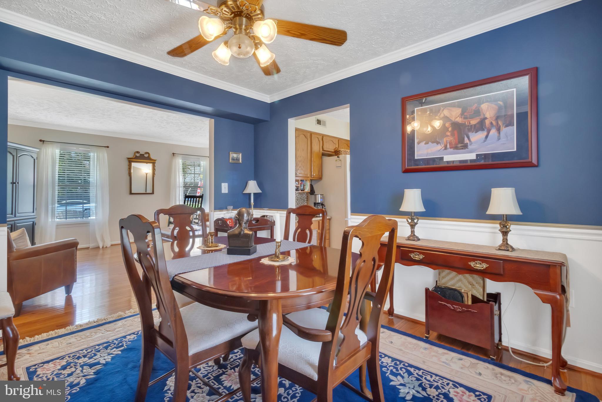 415 Beach Drive Annapolis, MD 21403 - Photo 18 of 54 Wainscoted Formal Dining Room