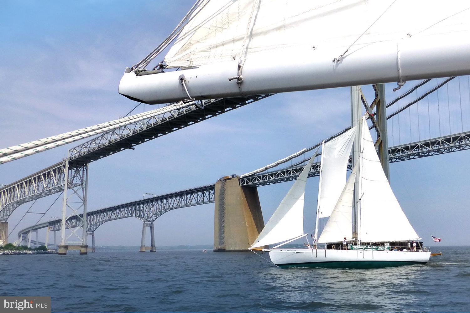 415 Beach Drive Annapolis, MD 21403 - Photo 45 of 54 Direct Access to Open Bay Waters