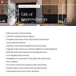 $2,450,000 | 10716 Beach Road, Leander, TX 78641