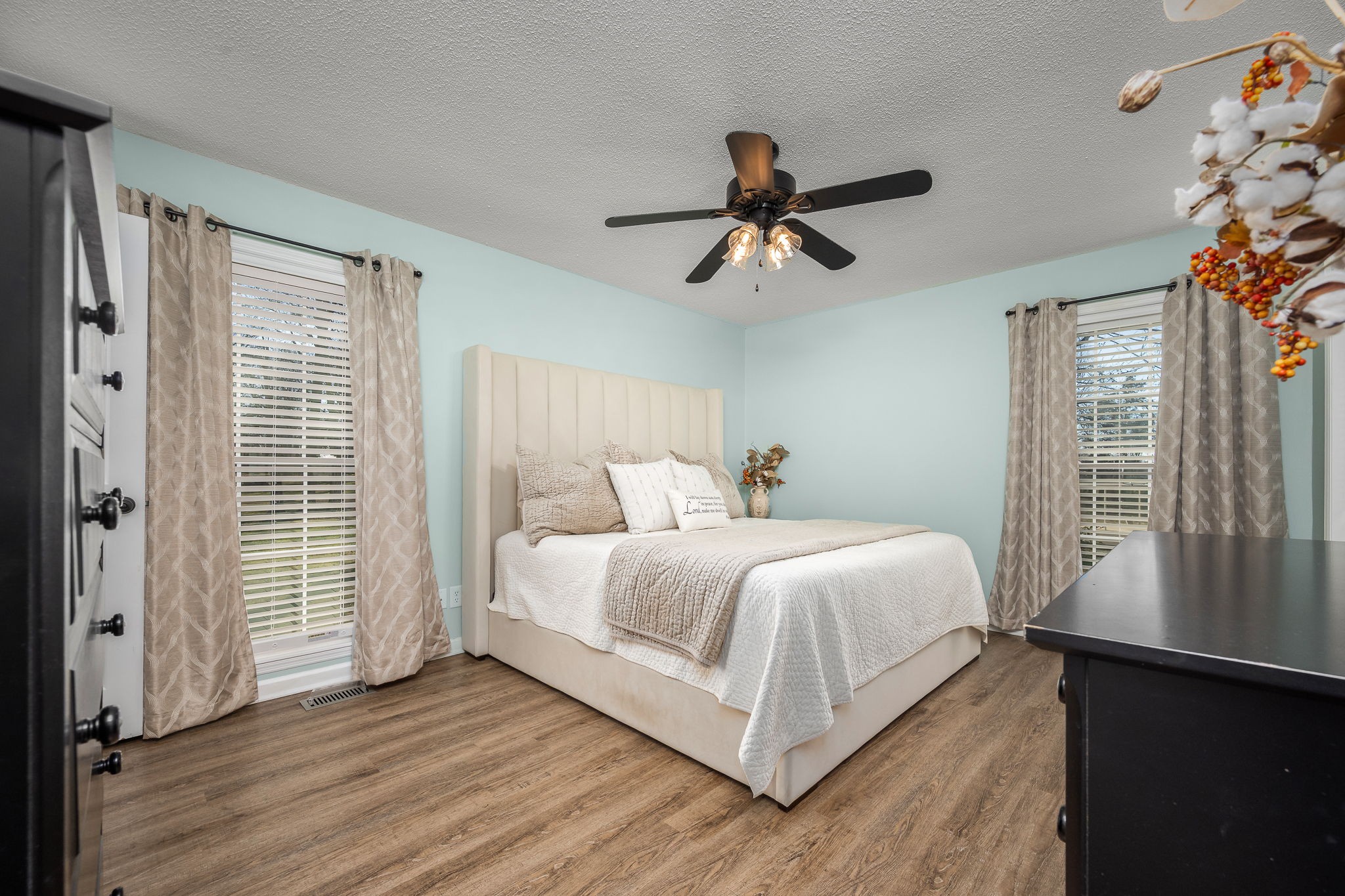 109 Hampshire Road Shelbyville, TN 37160 - Photo 31 of 55 a white bed sitting in a bedroom next to a window