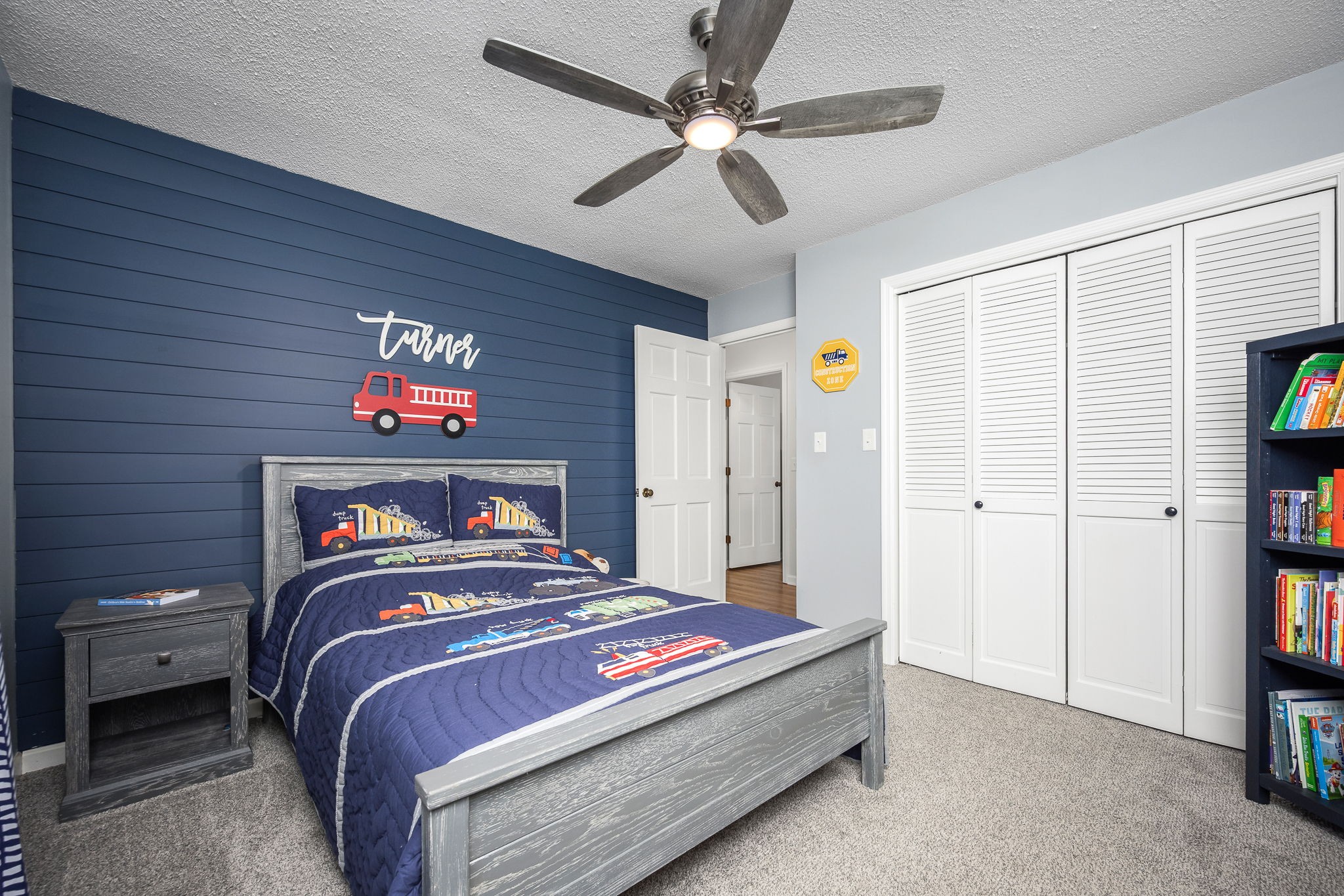 109 Hampshire Road Shelbyville, TN 37160 - Photo 38 of 55 a bedroom with a bed and a chandelier