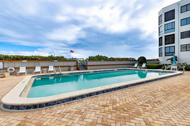 a view of a lake with a city