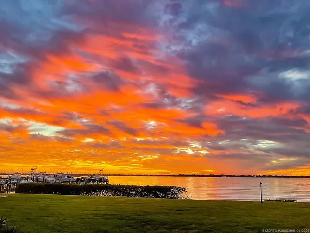a view of a lake and an ocean