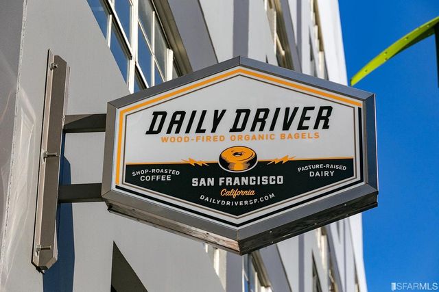 a view of street with sign board