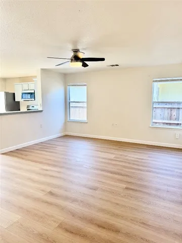 wooden floor in an empty room