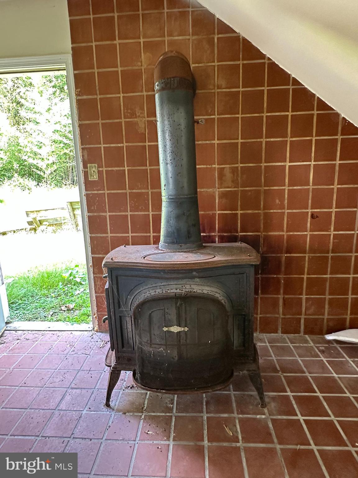 21948 Main Street Hillsboro, MD 21641 - Photo 5 of 20 Wood stove in kitchen