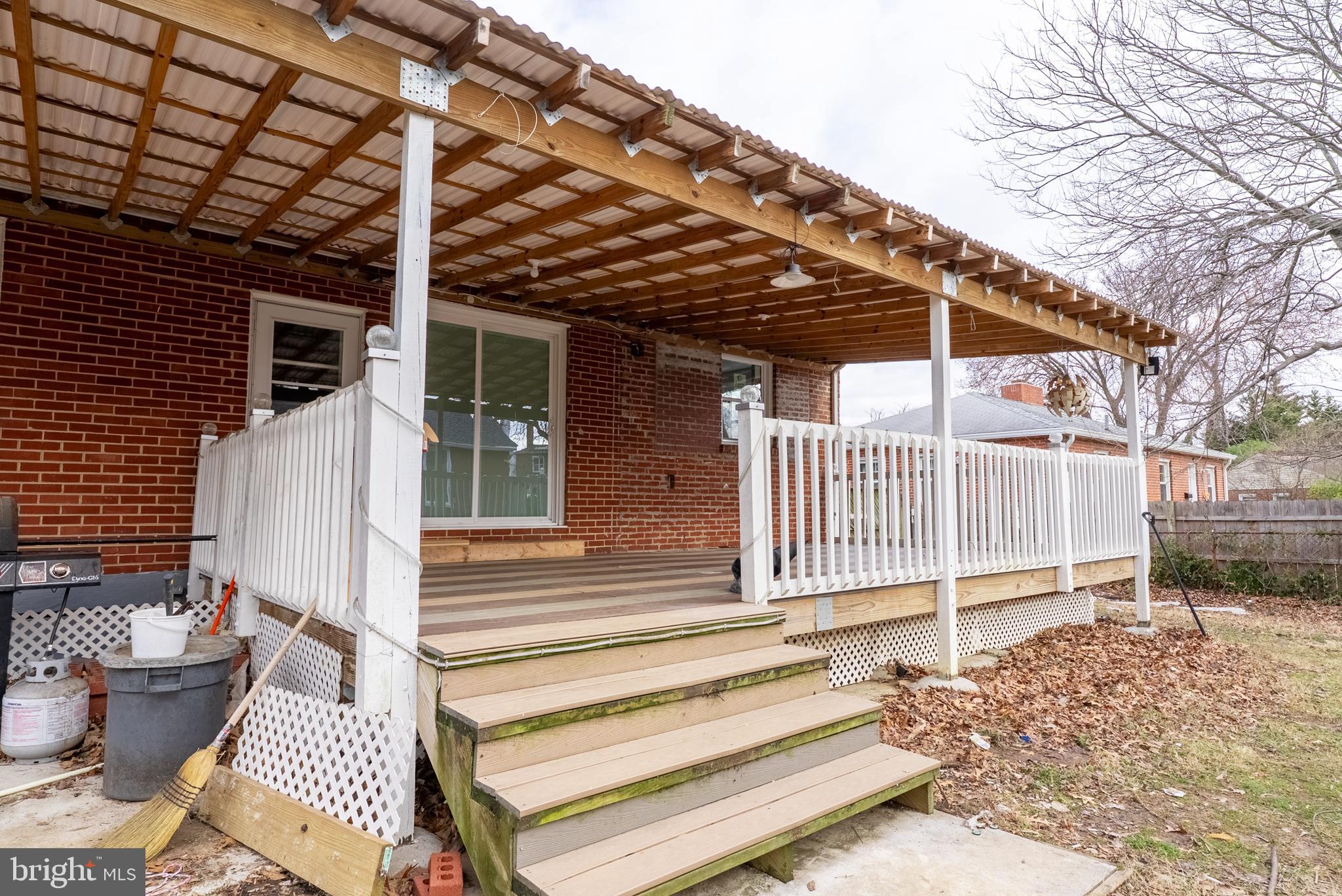 1309 Ruppert Road Silver Spring, MD 20903 - Photo 33 of 35 Deck View