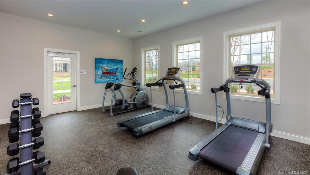 313 Bulrush Rd Lake Lake Wylie, SC 29710 - Photo 37 of 39 a view of a room with gym equipment