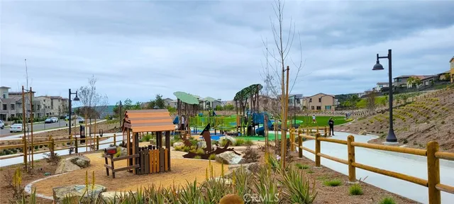 a view of a swimming pool with a yard