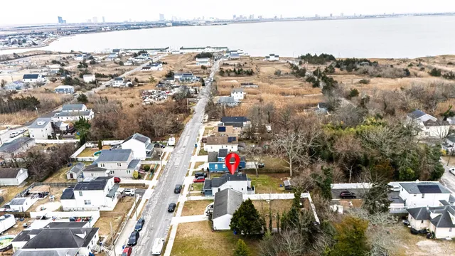 a view of city and ocean