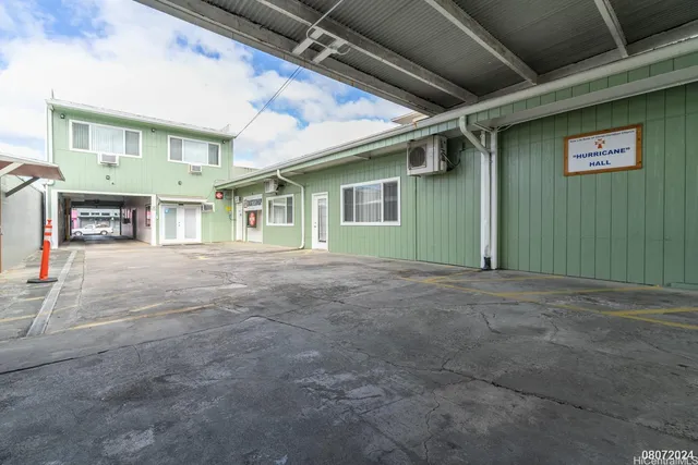 a view of a house with a outdoor space